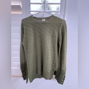 OLIVE GREEN SWEATER 🫒